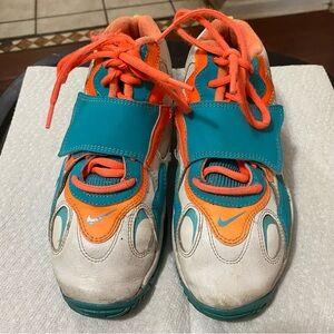 Nike Kids' Teal and Orange Athletic Shoes